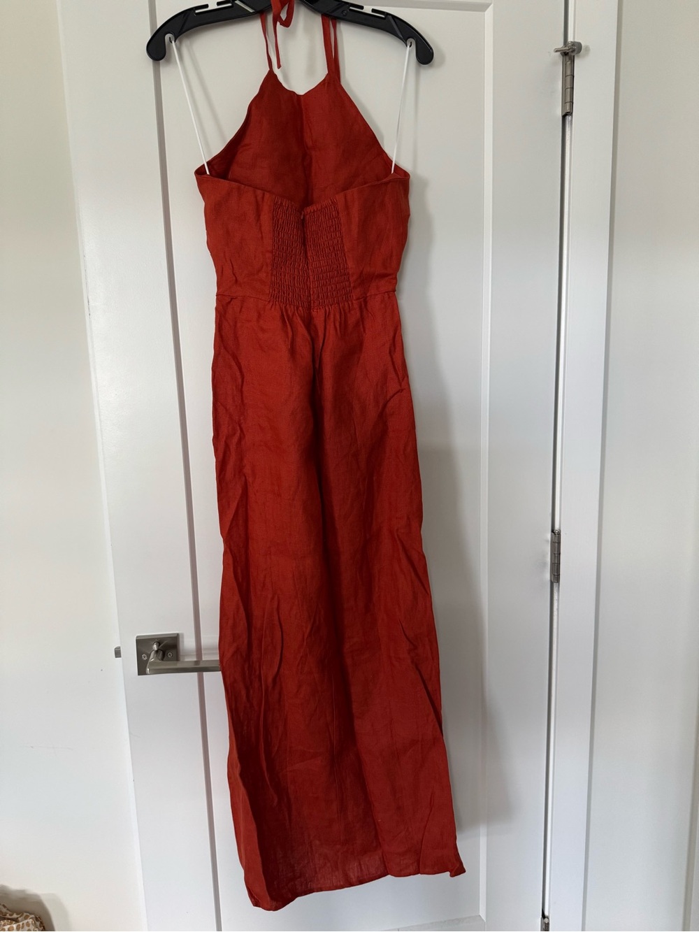 Reformation Sadey Linen Dress with Side Slit - Picture 3 of 6